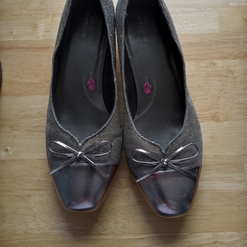 Metallic shoes